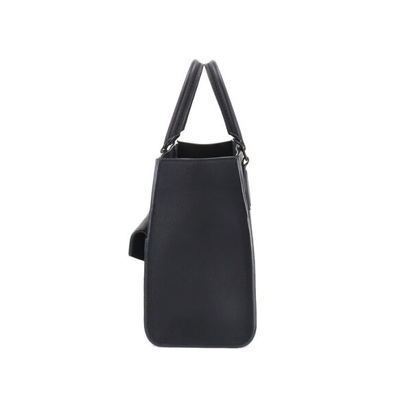 Louis Vuitton Lockme Tote PM Shoulder Bag Leather Noir Black - Picture 3 of 9